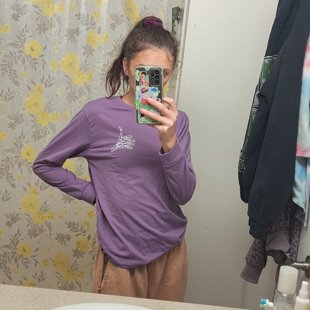 Lavendar long sleeve